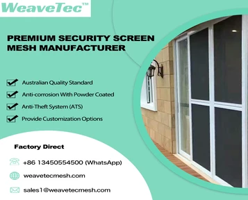 Weavetec Security Screen Mesh: Australian Standards, Multi-Functional Protect...